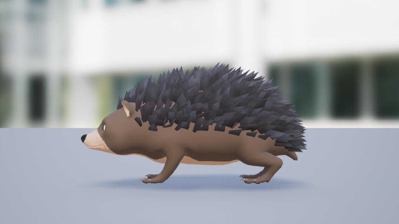 Media 1 for listing Cartoon Hedgehog