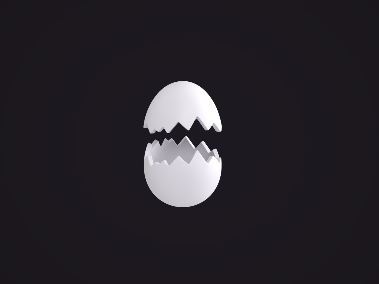 Media 1 for listing Cracked egg