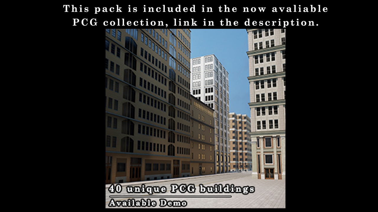 Media 1 for listing Modular Large City Buildings 02
