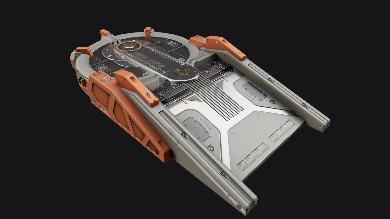 Media 1 for listing Sci-Fi Circular platform,Spawn Point