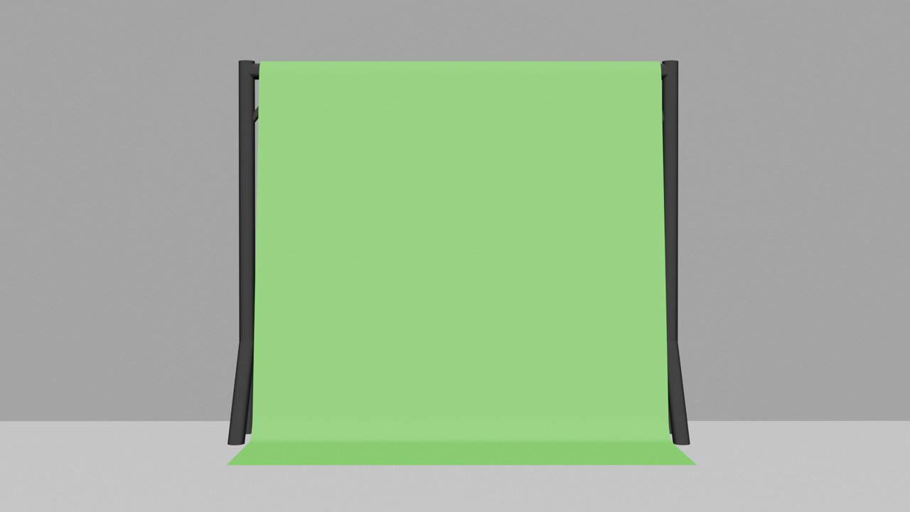 Media 1 for listing Low Poly Green Screen