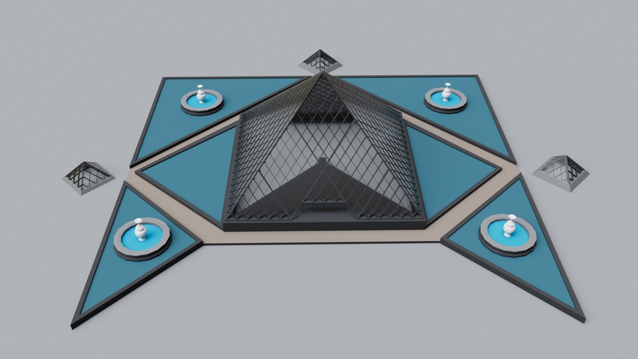 Media 1 for listing Pyramide Louvre Landmark Monument