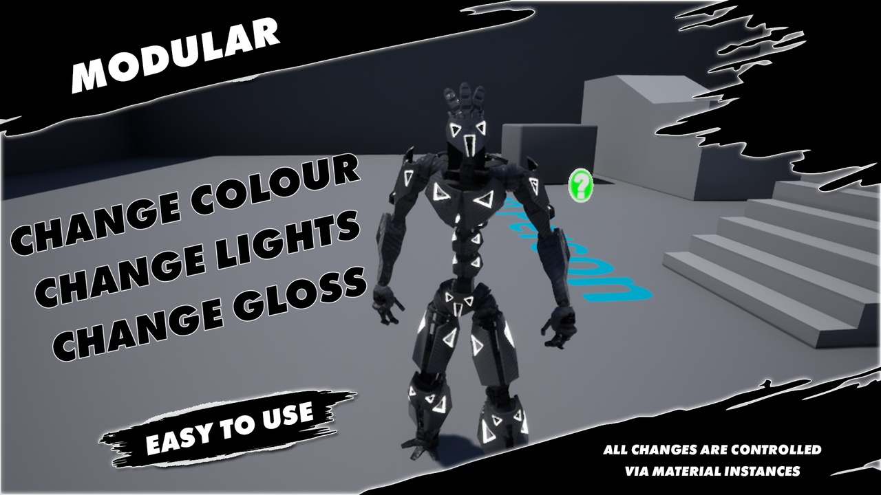 商品 Modular Robot Character 的媒体 1