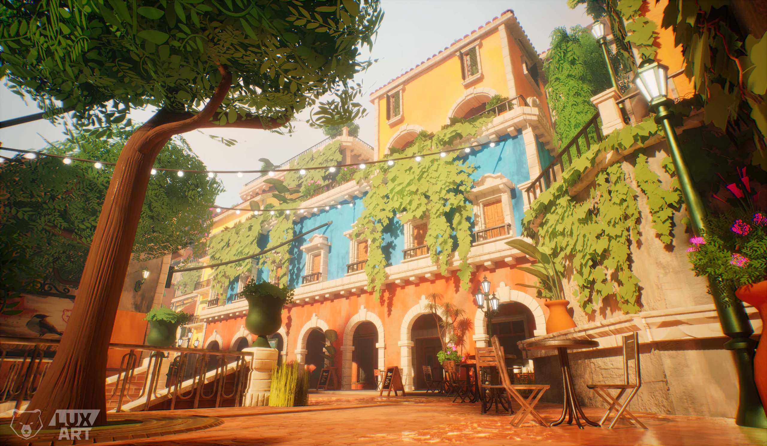 Media 1 for listing Italy City Positano Stylized Modular Pack