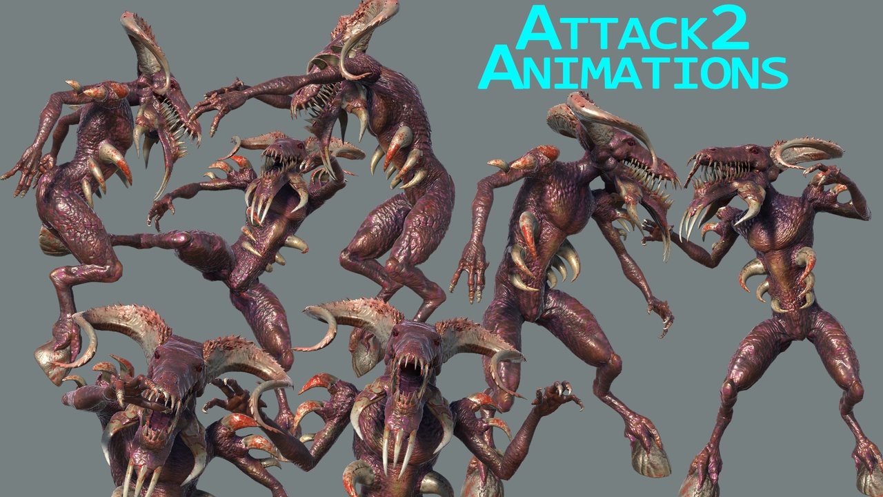 Media 1 for listing Attack2 Horror Animations