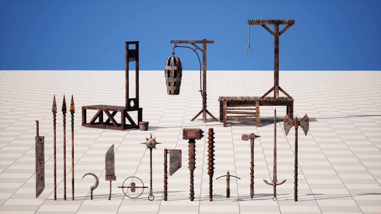 Media 1 for listing Executioner’s Arsenal: Medieval Torture & Death Pack