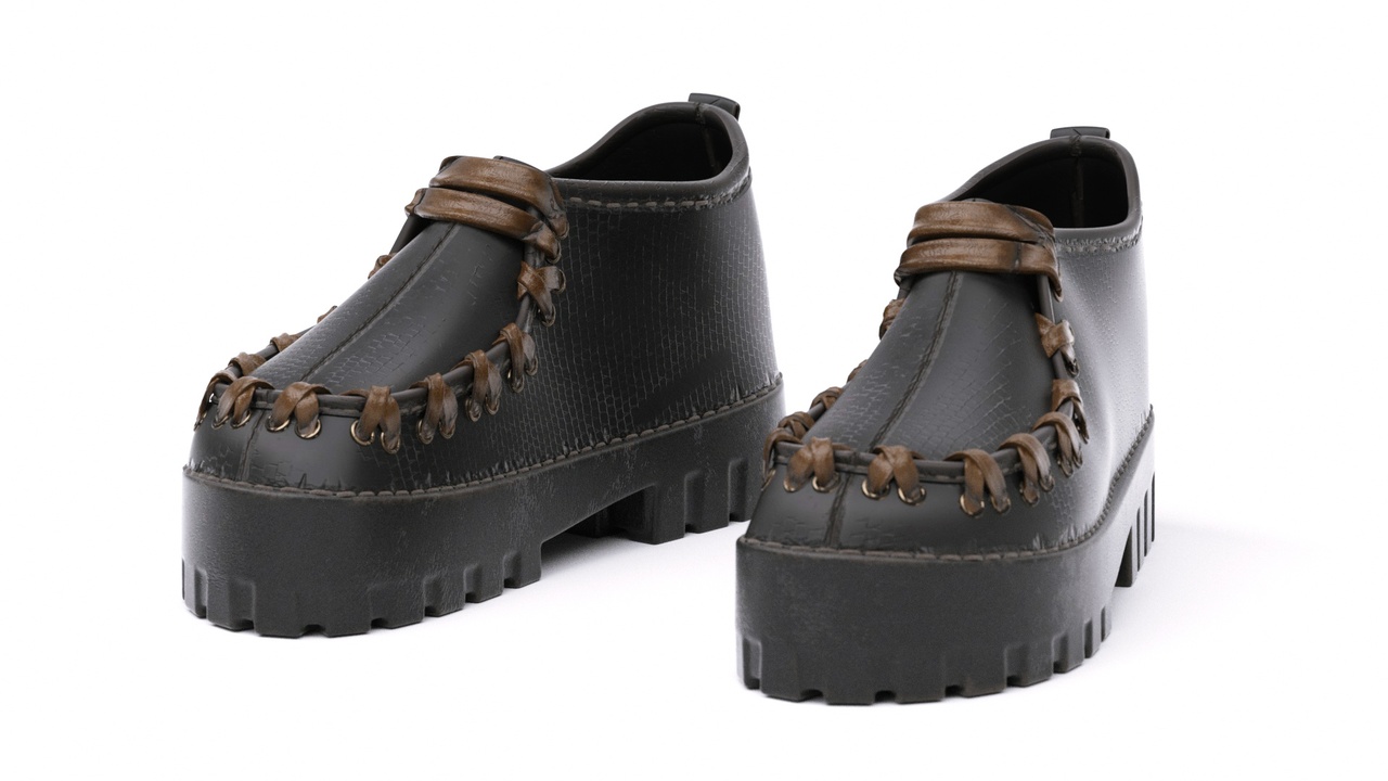 Media 1 for listing Cross platform leather shoes