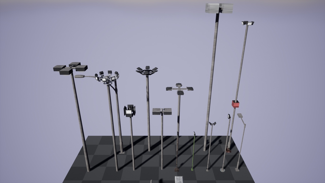 Media 1 for listing Urban Street Lights & Spotlights Pack
