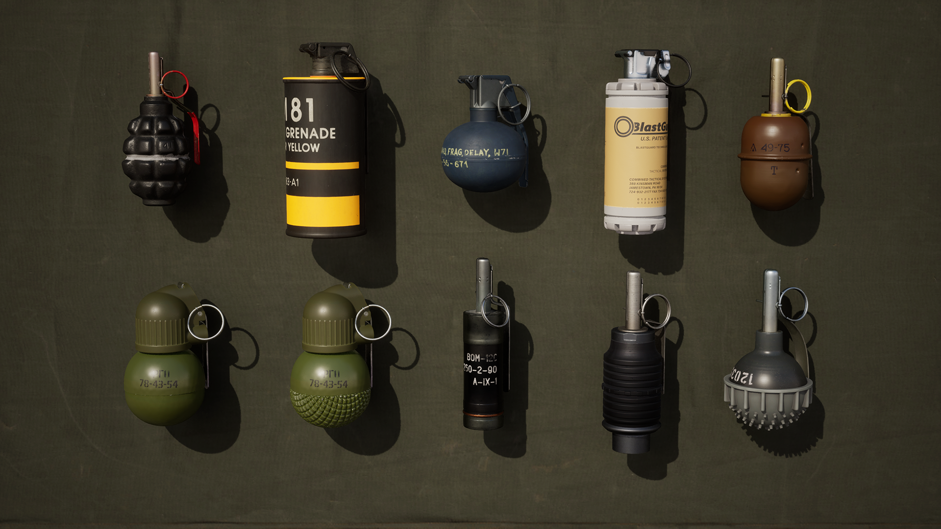 1*a様 Flesh and Blood Boom Grenade Flesh and Blood TCG Boom Grenade (Red) [EVO084] (Bright