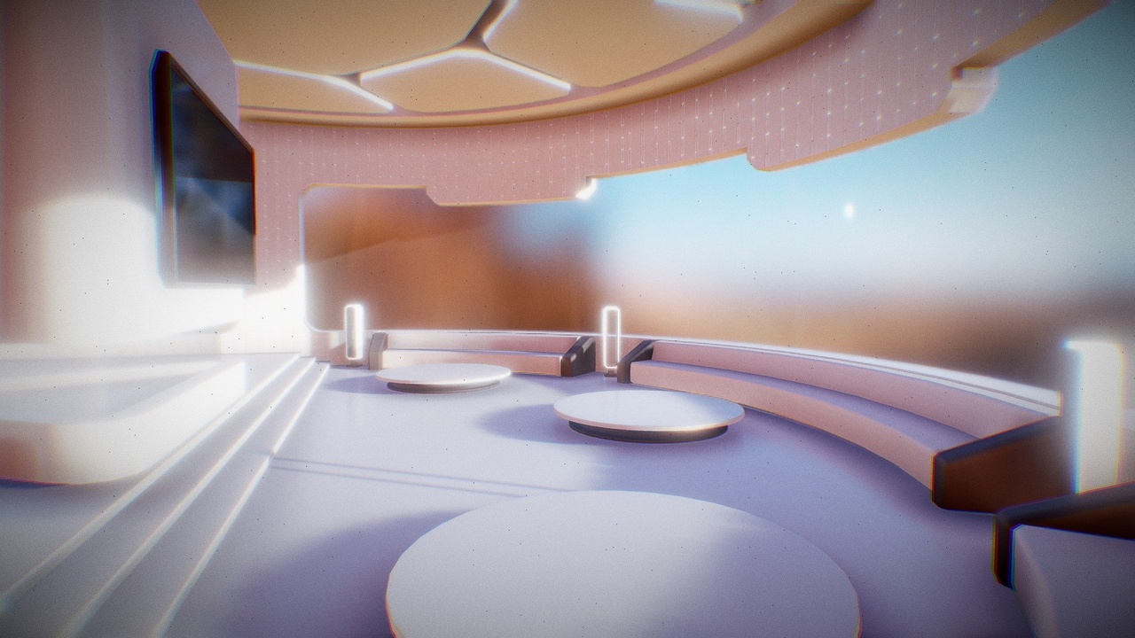 Media 1 for listing VR Metaverse Spaceship Interior 09