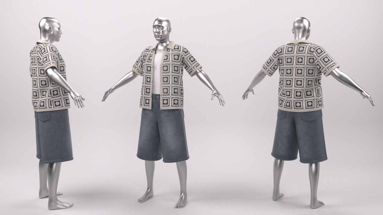 Media 1 for listing Knit shirt outfit