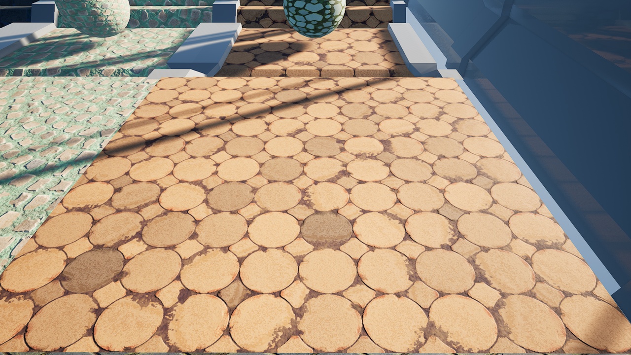 Media 1 for listing Procedural Stylized Pavement Generator
