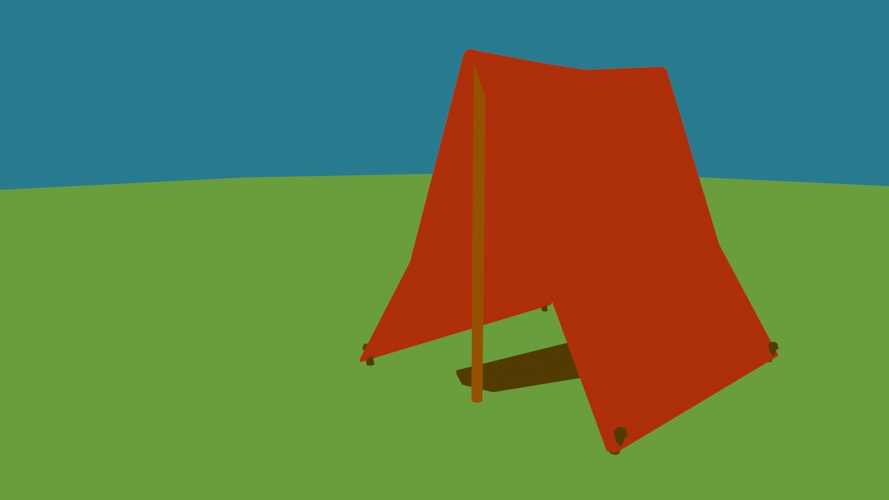 Media 1 for listing Low poly tent