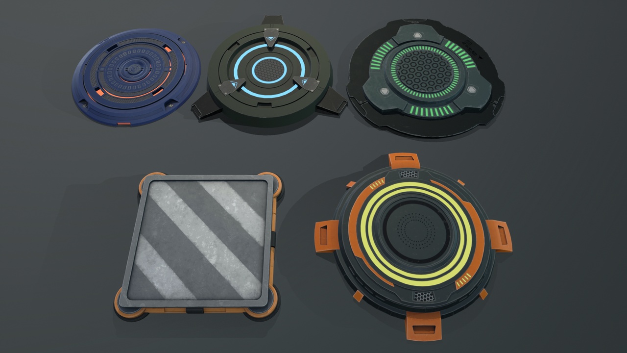 Media 1 for listing Sci-fi Jumpad Set