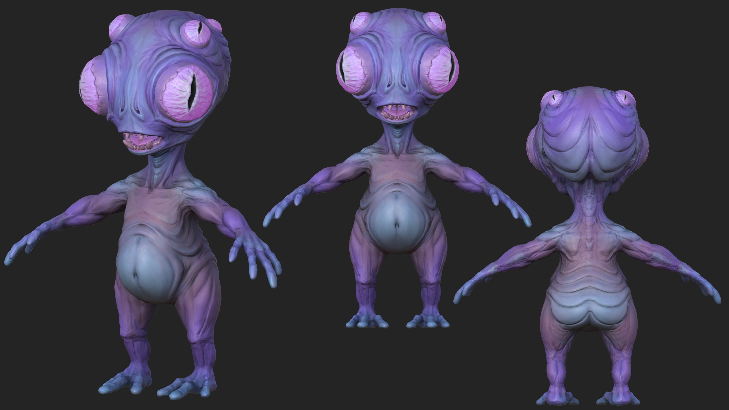 Media 1 for listing Alien big eyed