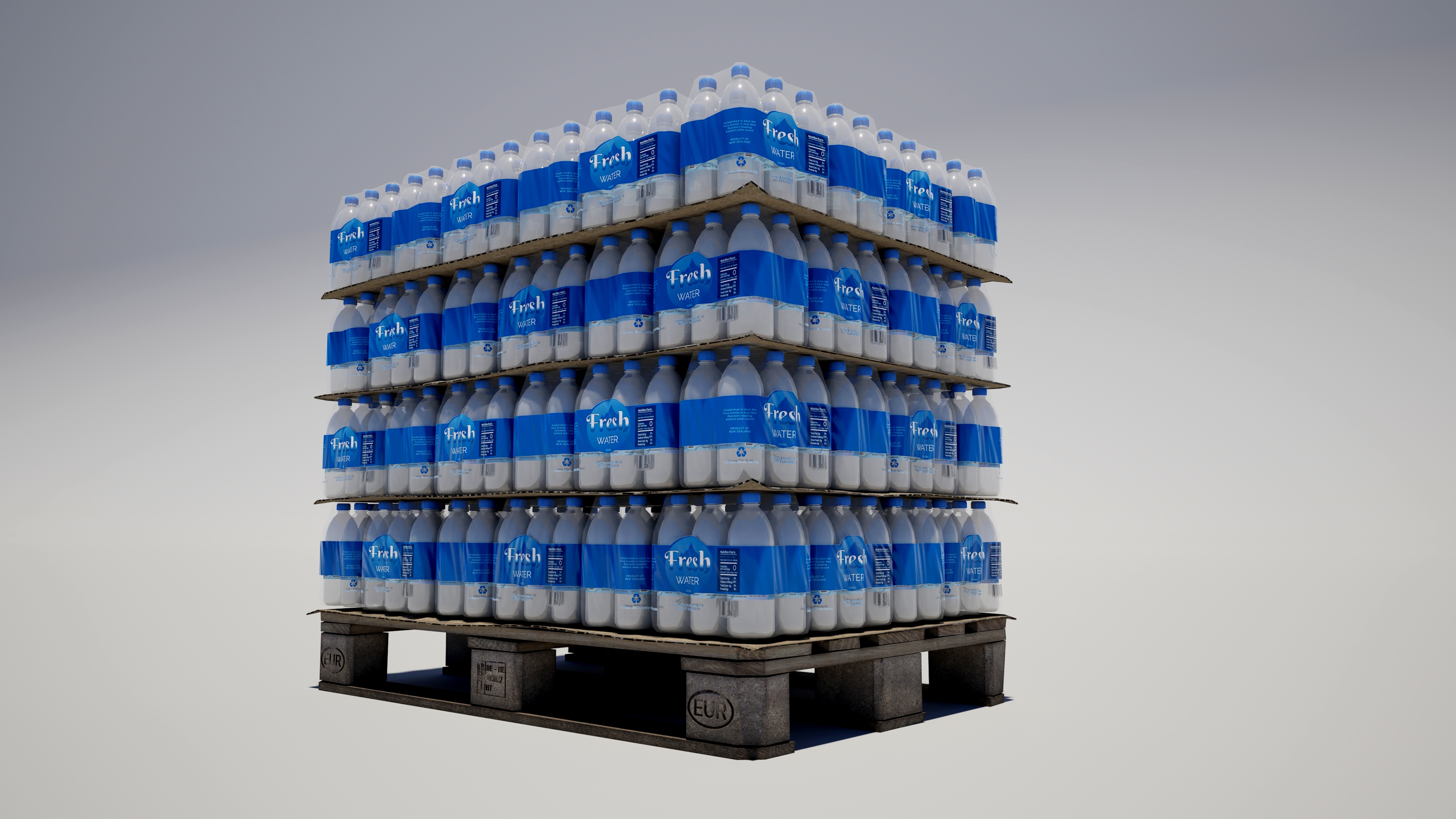 Water Bottle Pallet | Fab