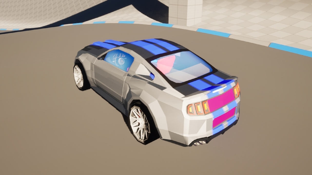 Media 1 for listing Low Poly Sport Car