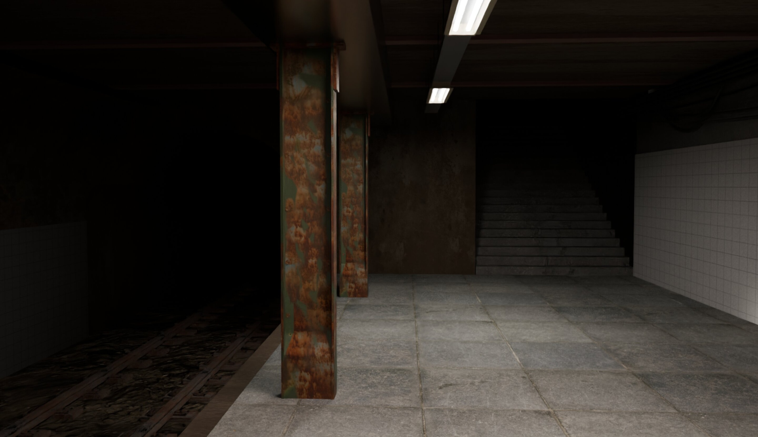Media 1 for listing Subway Station - Assembled Interior Scene