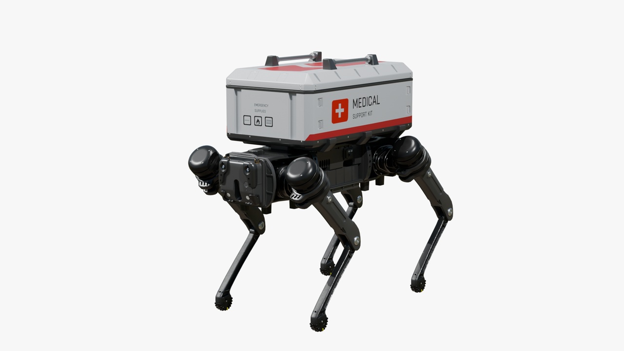 Media 1 for listing Medical Support Robot Dog