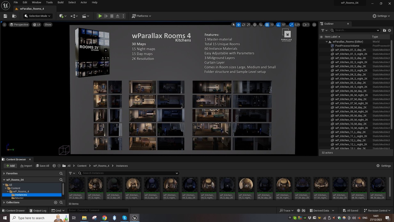 Media 1 for listing wParallax Rooms 4 Kitchen