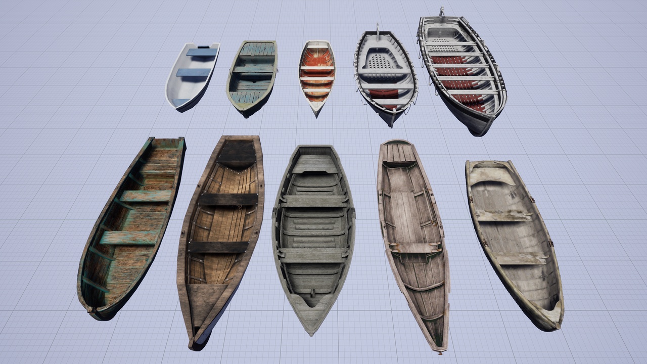 Media 1 for listing Wooden Boat Pack (10 in 1)