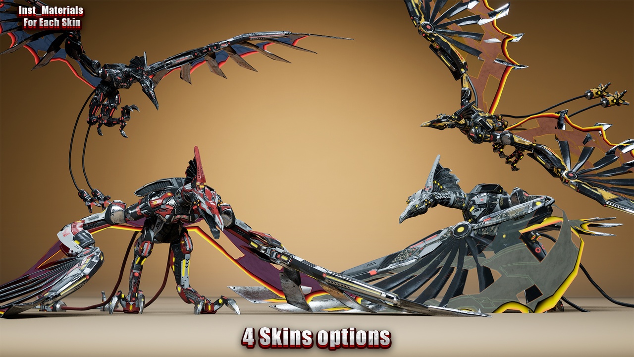 Media 1 for listing Sci-Fi Pterodactyl