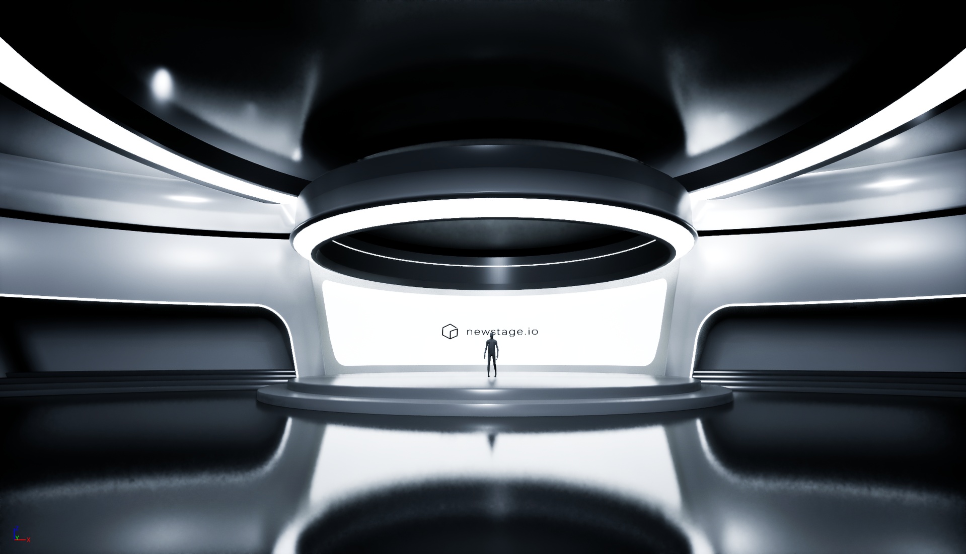Media 1 for listing Futuristic Virtual Stage