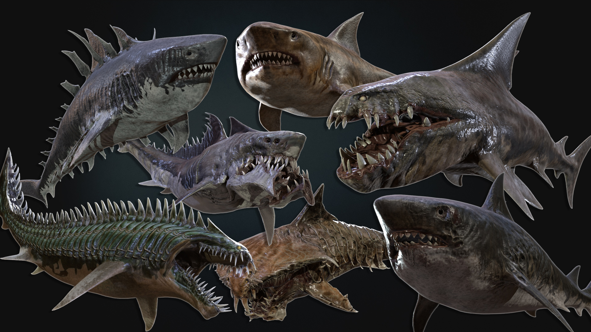 Alien Sharks Collections | Fab