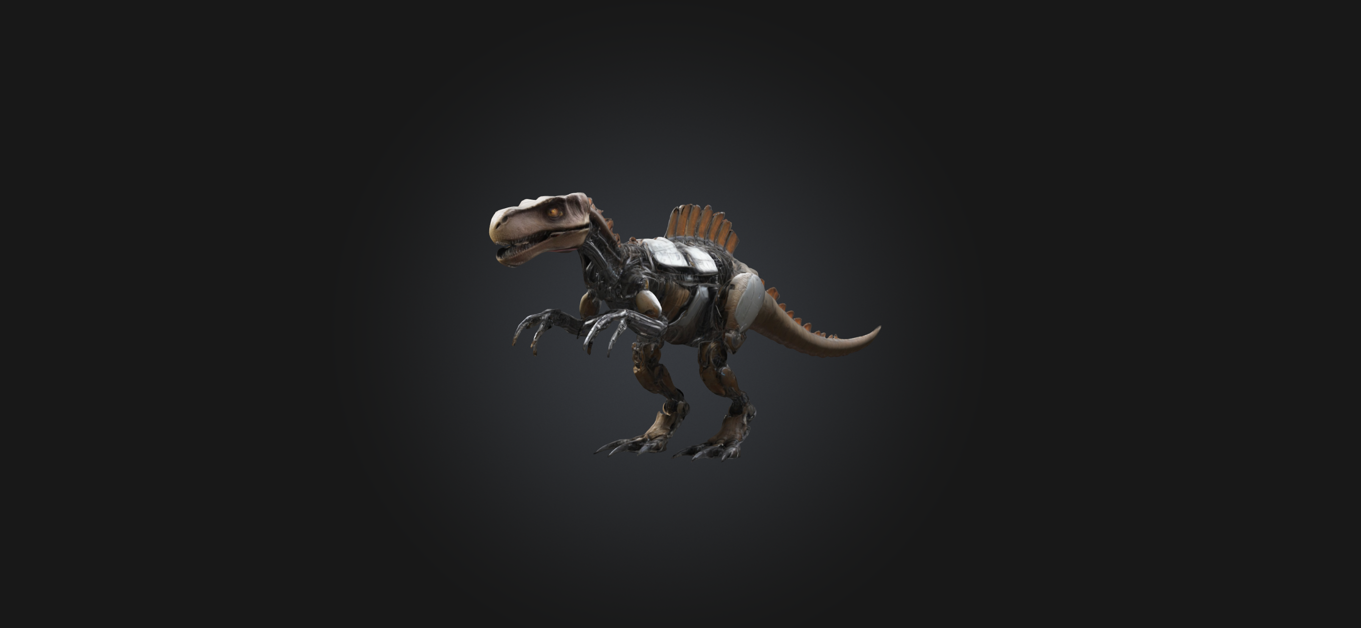Cyro Raptor Cybernetic Raptor 3D Model | Fab