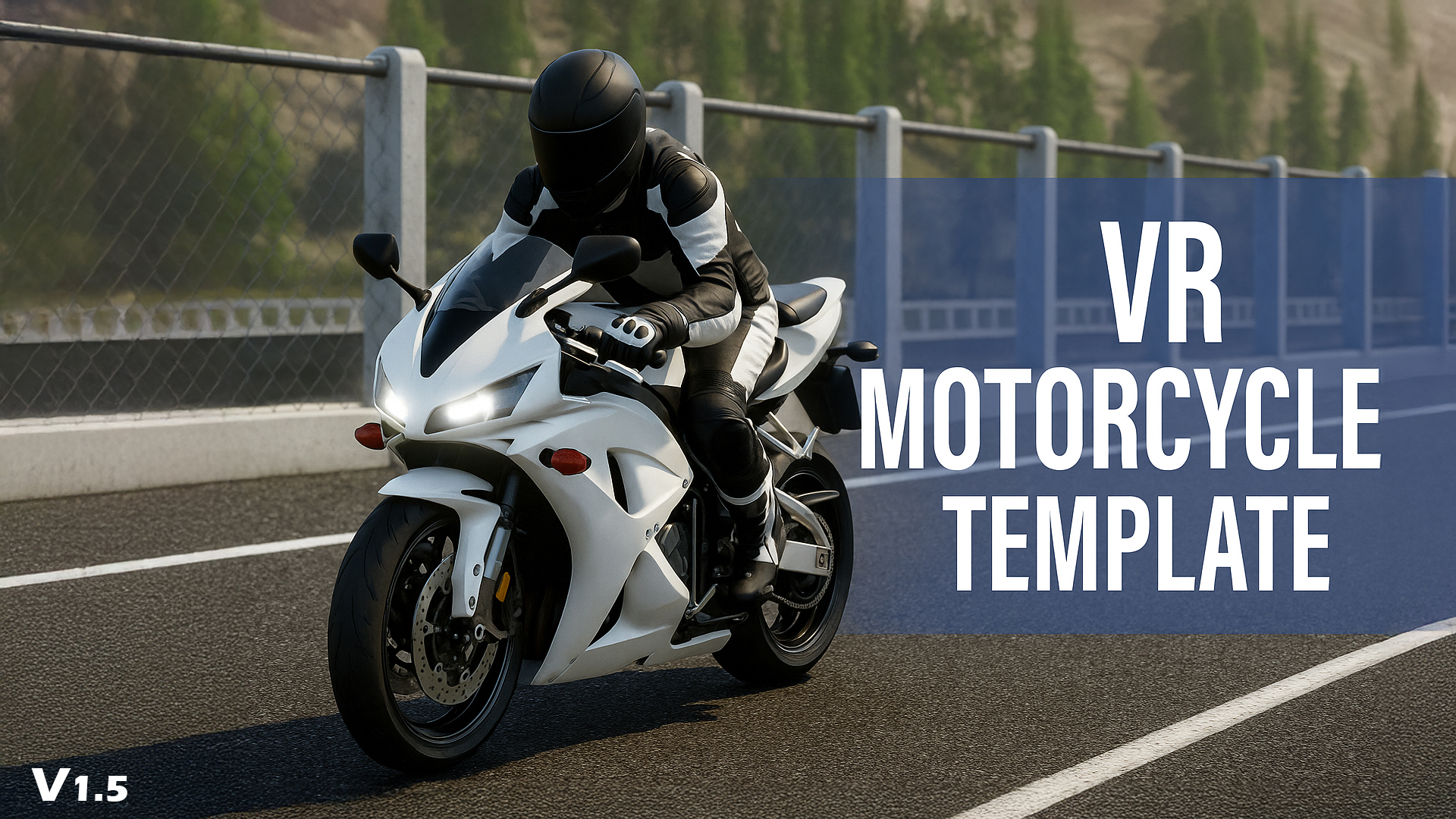 VR Motorcycle Template | Fab