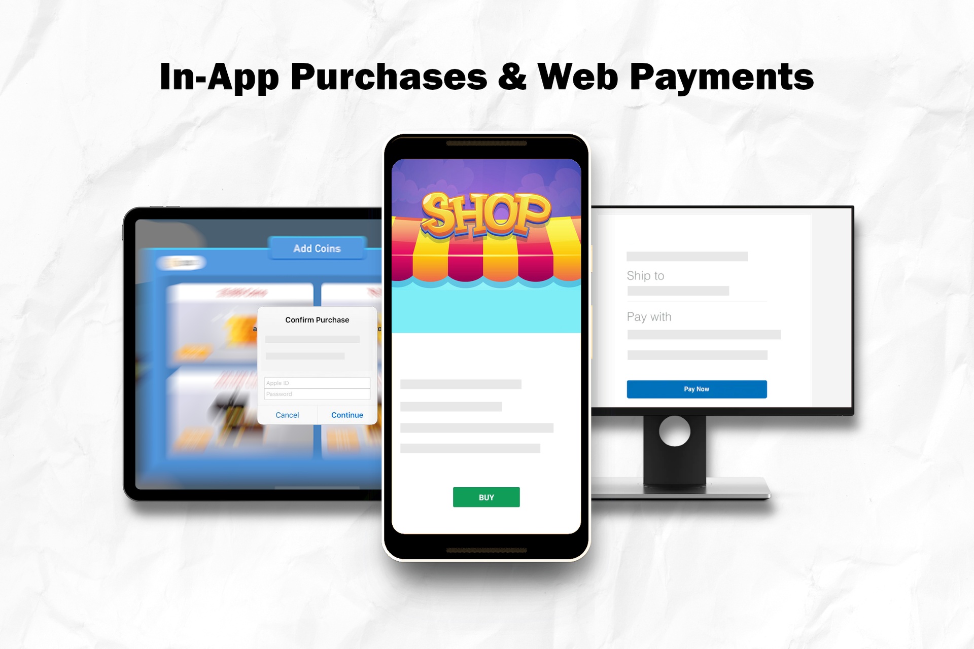 Media 1 for listing UniPay - In App Purchase (IAP) Billing