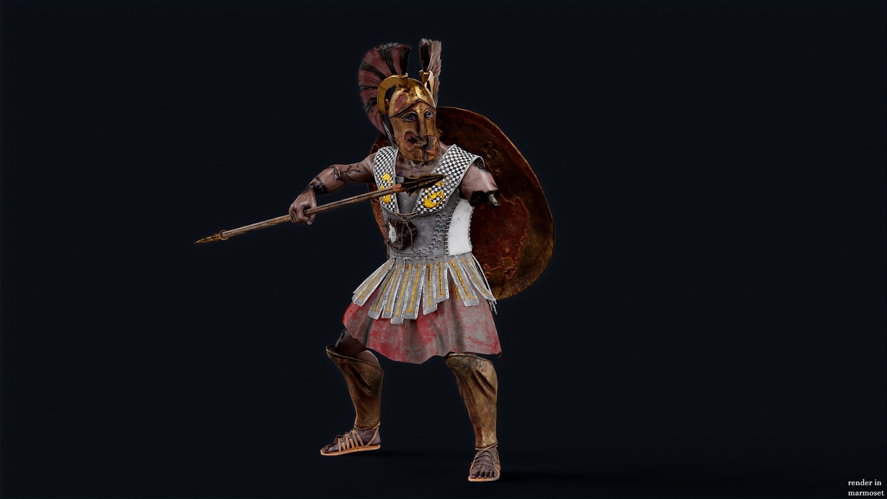 Media 1 for listing SPARTAN HOPLITE UNDEAD COLLECTION