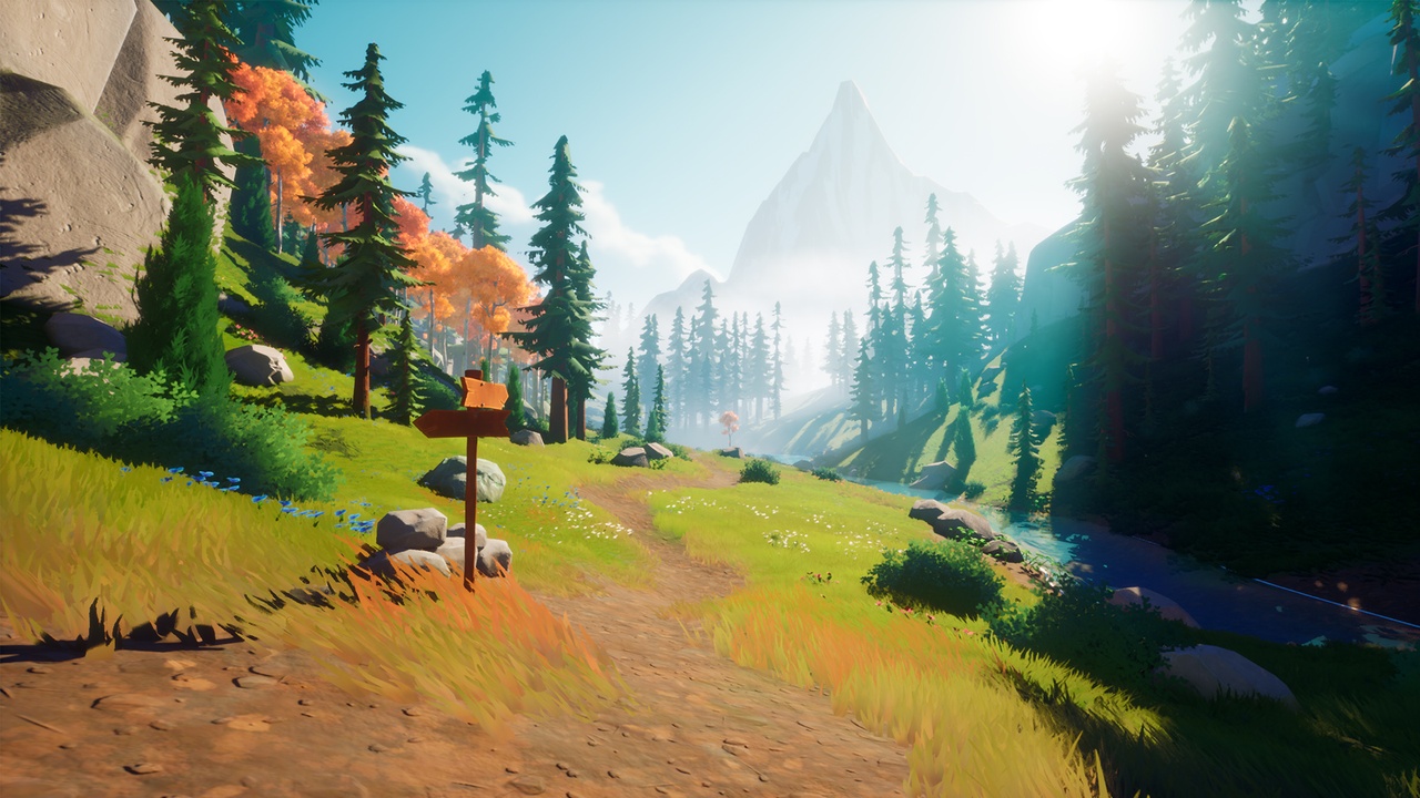Media 1 for listing Stylized Nature - Mountain Pines Environment