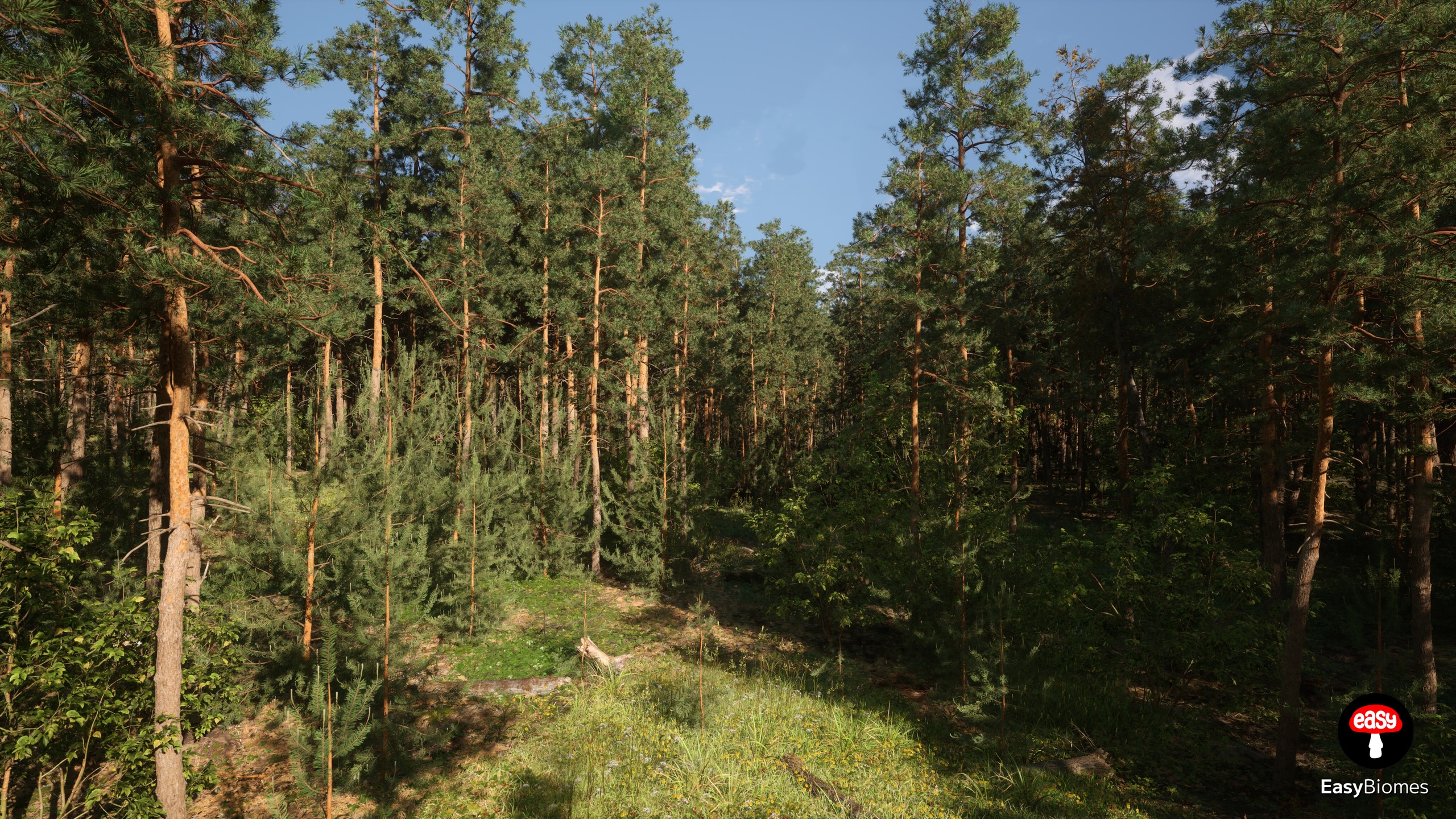 Media 1 for listing Pine Forest Biome - PCG Environment