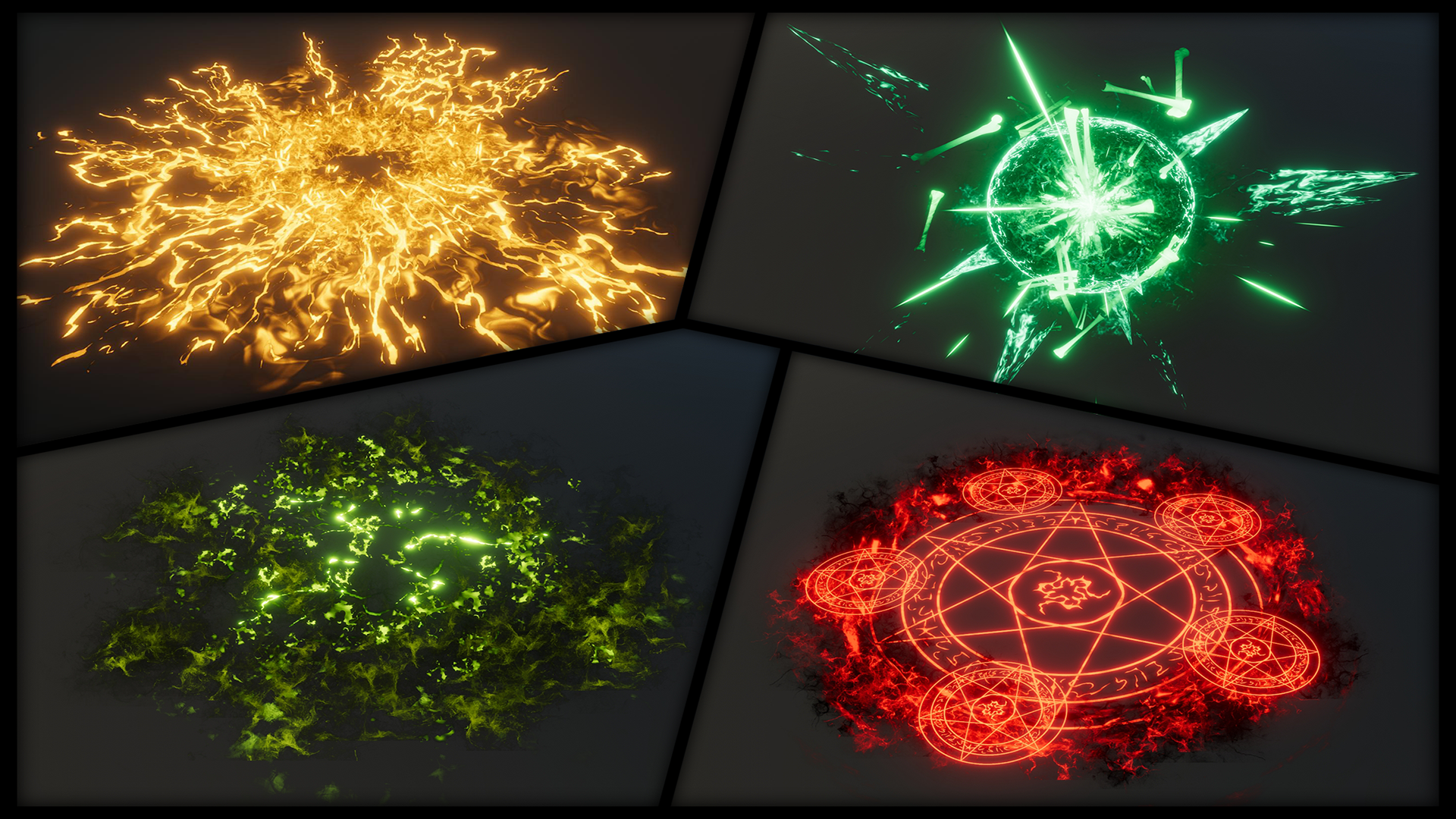 Bundle Magic Effects 1 [Unity] | Fab