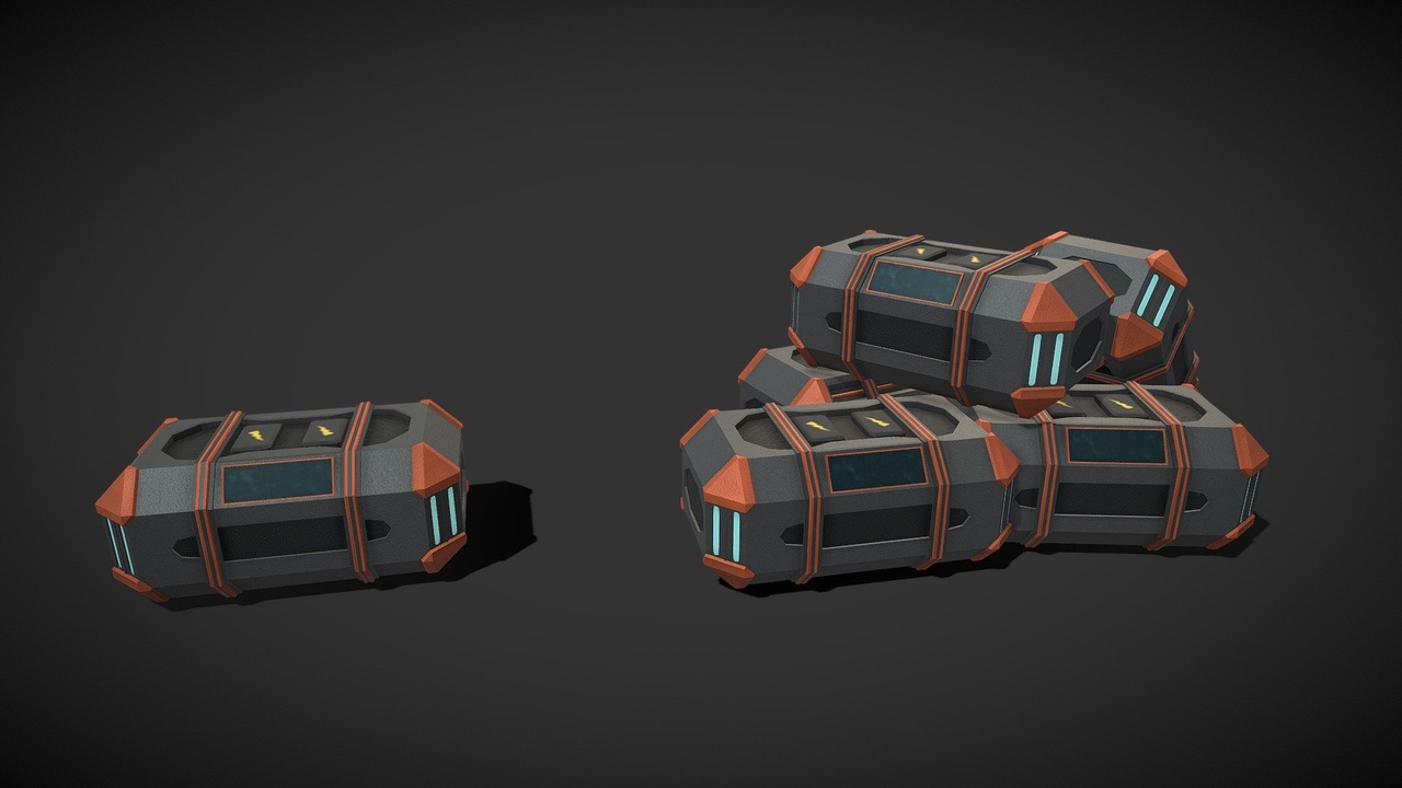 Media 1 for listing Scifi Crate