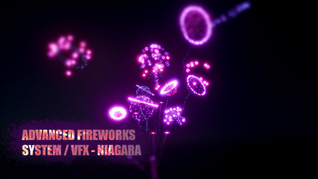 Медиа 1 для объявления Advanced Fireworks System VFX