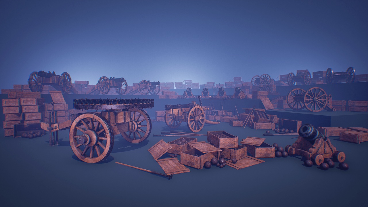 Media 1 for listing Cannons Pack