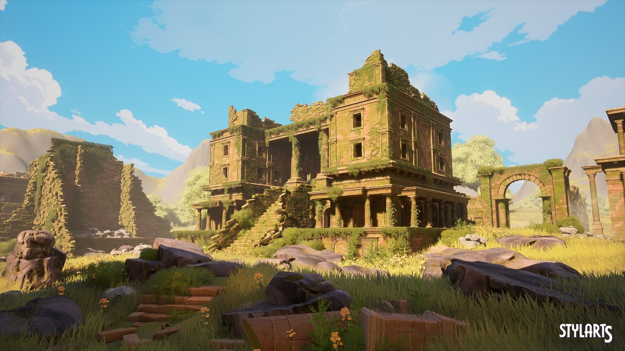 Media 1 for listing Stylized Lost Civilization ( Interior & Exterior )