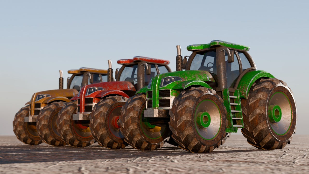 Tractor ilanı için 1. medya