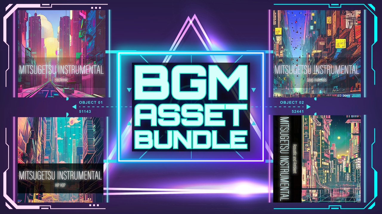 Media 1 for listing BGM Bundle_MITSUGETSU INSTRUMENTAL_Creative Collection