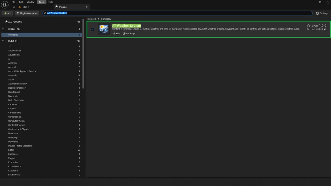 Media 1 for listing Dynamic Multiplayer Weather System