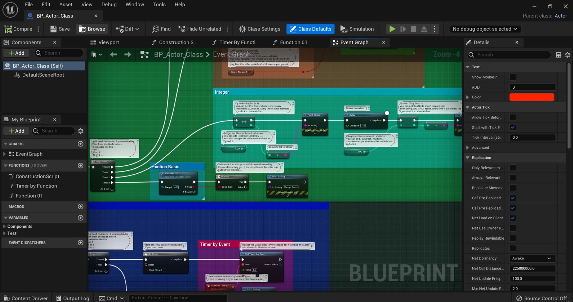Media 1 for listing Simple Blueprint Class