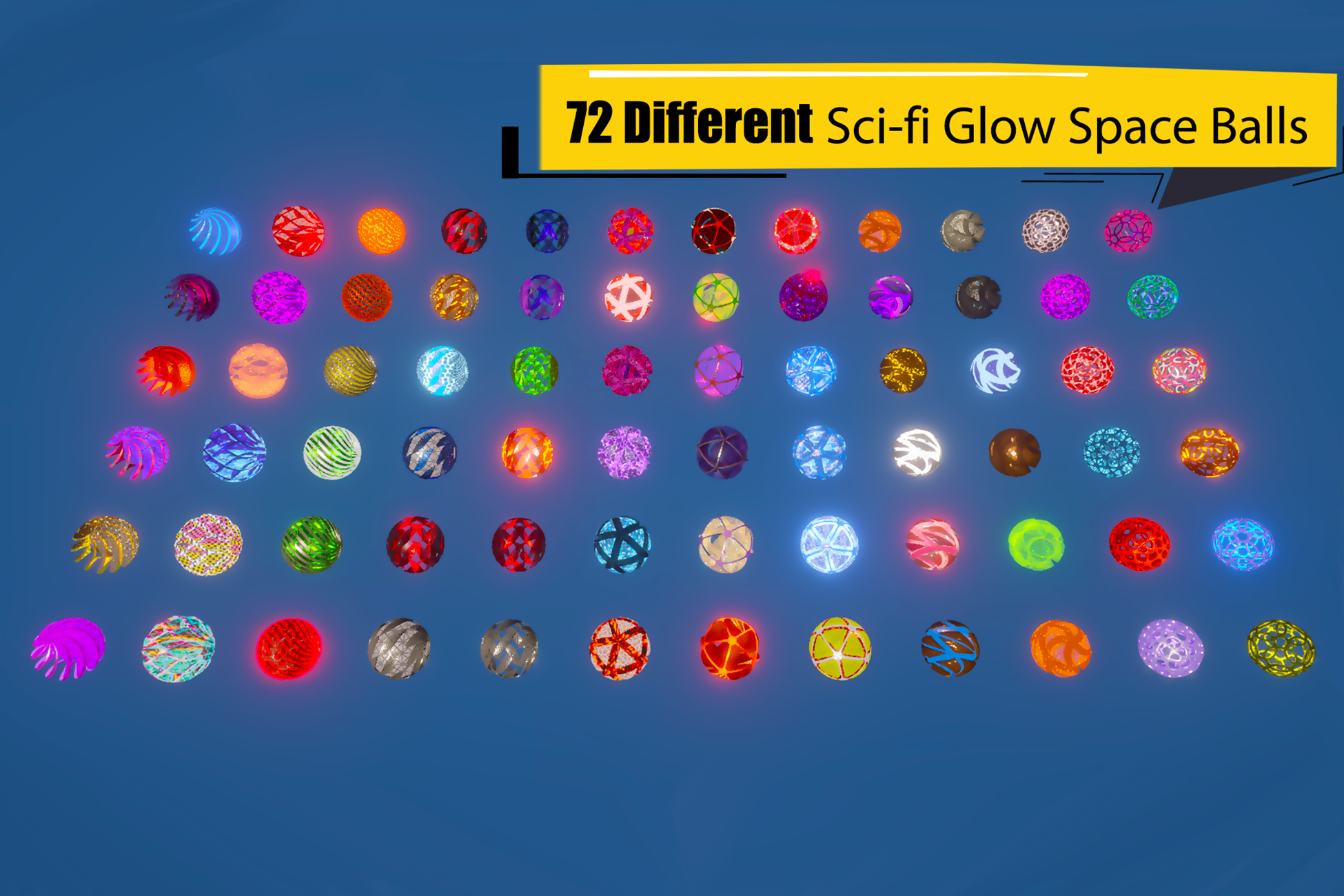 Space Balls Glow Pack | Fab