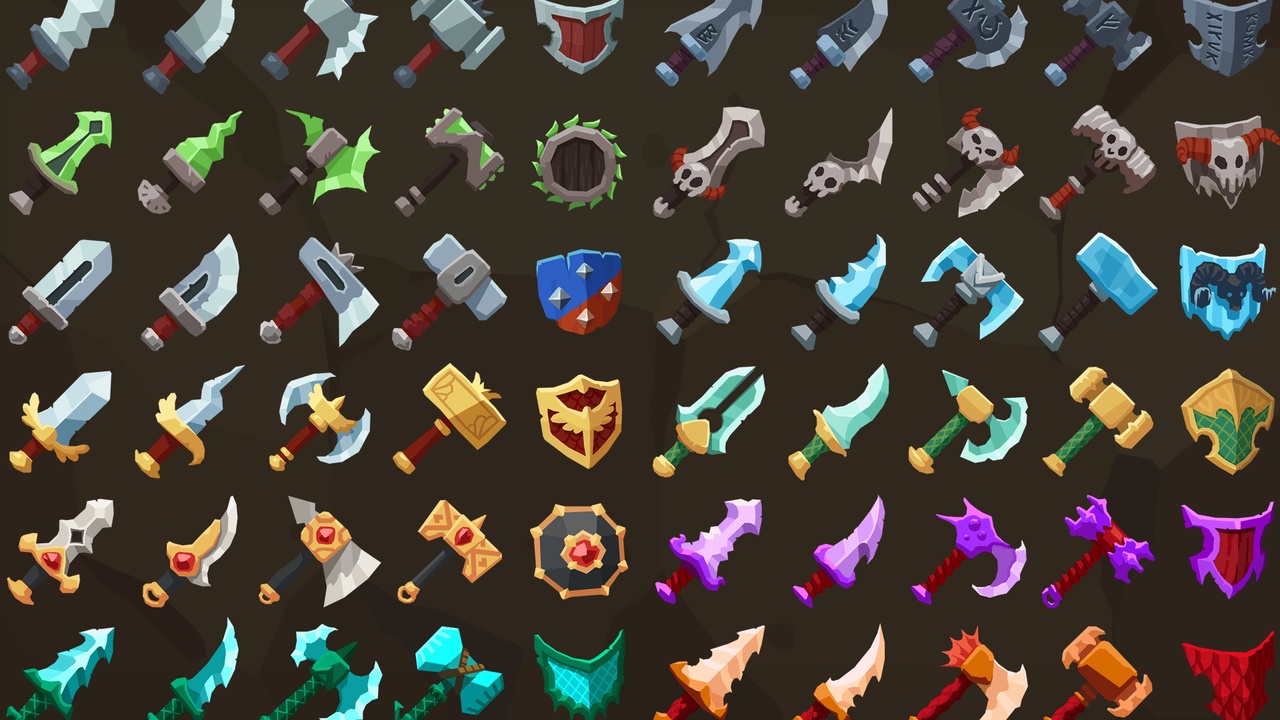 Media 1 for listing 2D Icons - Casual Weapon