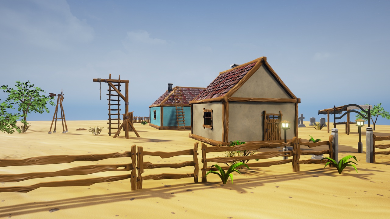 商品 Stylized Village Pack 的媒体 1