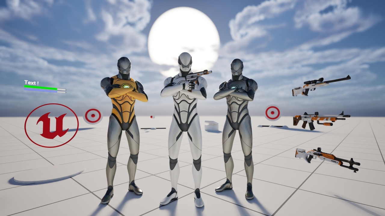 Multimedia 1 para anuncio Modular Gameplay Blueprint Systems