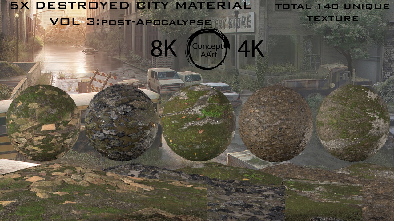 Multimedia 1 para anuncio DESTROYED CITY VOL3:POST-APOCALYPSE