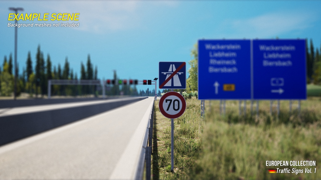 File multimediali per l'articolo European Collection: German Traffic Signs Vol. 1: 1