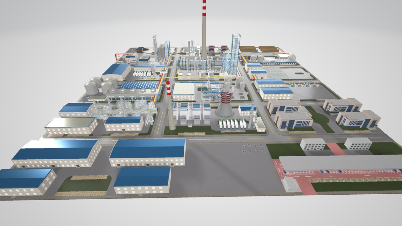Media 1 for listing Large Factory Planning - Process Industrial Layout Pipeline Construction